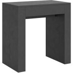 Console extensible 78x47 / 299 cm allin spatul� anthracite