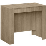 Pegane - console extensible coloris chêne canadien - dim : 90 x 78 x 50 - 235 cm Pegane - console extensible coloris chêne canadien - dim : 90 x 78 x 50 - 235 cm