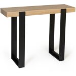 Idmarket - console phoenix - bois et noir