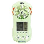 Console de jeu tetris portable fan 2 - en - 1 main col suspendu mini ventilateur (vert), ensoleill�