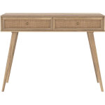 Rendez - vous déco - console en bois de manguier 2 tiroirs - masala Rendez - vous déco - console en bois de manguier 2 tiroirs - masala