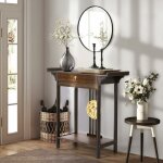 Console meuble entre bambou: table console entre bois vintage couloir de salon meuble d'entre de design ...