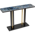 Console meuble entre marbre table console scandinave noire bleue blanc meuble d'entre bout de canap ...