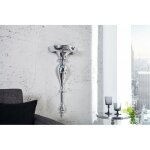 Meubler design - console murale baroque scala 80cm argent aluminium tagre murale, style , x x cm