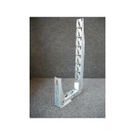 Console universelle en c hauteur 200mm longueur 400mm finition z275 pour chemin de c�ble gewiss