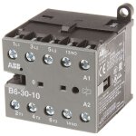 Abb - contacteur s�rie b6, 3 p�les , 3no, 9 a, 110 v c. a. , 4 kw ( prix pour 1 )