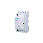 Contacteur modulaire ettroit din ac 4p 220v 25a 4 contacts no 4no - jx74250