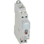 Legrand - contacteur de puissance cx commande manuelle bobine 24v 2p 250v 25a contact 2f 1 module (412514) ...
