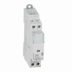 Contacteur avec bobine 230 v 2p 250v 25 a 2 nc 1 module. legrand 412523