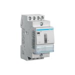 Hager - contacteur  commande manuelle 25a 4 contacts  ouverture 230v erc426