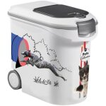 Conteneur � croquettes pour chien - 35l / 12kg - pets collection - rangement herm�tique anti - odeurs ...