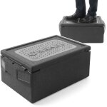 Hendi - conteneur isotherme restauration thermos pour transport alimentaire eep gn1 / 1 39l 707982