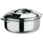 Conteneur isotherme pour le transport d'aliments en acier au nickel - chrome 3, 5 l h 180 mm  300 mm ...