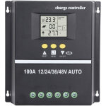 Contrleur de charge solaire mppt, double port usb, �cran lcd r�tro�clair�, r�gulateur de panneau solaire ...