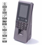 Contr�le du temps avec empreinte digitale reconnaissance faciale avec logiciel contr�le du temps / pointage ...