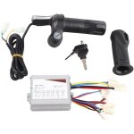 Contr�leur de vitesse moteur 24v 500w avec poign�e d'acc�l�rateur et cl� pour v�lo / tricycle �lectrique ...