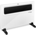 Convecteur design trotec tch 1510 e - 1500w - ultra - plat - fixation murale - programmable