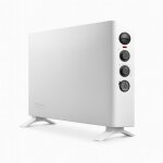 Convecteur au sol delonghi 2000 w + turbo 3 vitesses avec minuterie thermostat environnemental et ventilation ...