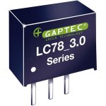 Convertisseur cc / cc pour circuits imprim�s gaptec lc7805 - 3. 0 10020074 12 v / dc 5 v / dc 3 a 15 ...