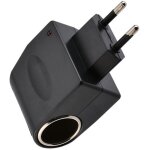 Convertisseur de puissance de voiture 220v  12v, adaptateur secteur allume - cigare de voiture pour ...