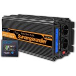Convertisseur pur sinus 12 v 220 v onduleur 1000 w �cran lcd transformateur de tension 12 v 220 v avec ...
