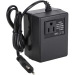 Convertisseur de tension 300w ac 220v � 110v ? adaptateur de prise ue pour appareils 50hz / 60hz ? plastique ...