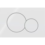 Pour geberit sigma01 - plaque de d�clenchement sigma01, blanc - 115. 770. 11. 5