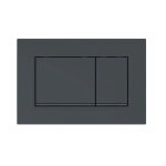 Pour geberit sigma30 - plaque de commande sigma30, noir mat