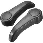 Coocheer ? poign�es de r�glage de si�ge avant noir pour renault clio 2 et twingo 1 ? abs durable ? surface ...