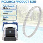 Coocheer - rcx23002 aquavac tiger shark courroie d'entra�nement en caoutchouc pour nettoyeur de piscine ...