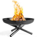 Cookking - brasro extrieur indiana, acier naturel, sur pied, diamtre de 70cm 111347