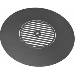 Plaque de barbecue pour braséro 82cm, avec grille 40cm cookking 222305 Plaque de barbecue pour braséro 82cm, avec grille 40cm cookking 222305