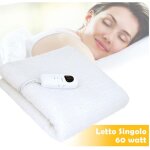 Couverture lectrique en laine pour lit simple matelas chauffant 60w