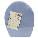 Copriwater sedile coprivaso wc water bagno in plastica magnolia blu 87634