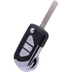 Coque cl� pour citroen ds3 ds4 - 3 boutons - plip t�l�commande avec lame phonillico