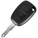 Coque cl� pour renault kangoo master trafic - 2 boutons - mod�le avec emplacement pile - t�l�commande ...