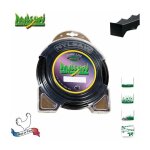 Fil nylon crant� 3, 50 mm x 27m ? qualit� professionnelle ? pour d�broussailleuse ? fabrication fran�aise ...