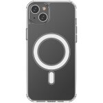 Coque gel flexible pour iphone 15 plus magnétique avec magsafe transparente Coque gel flexible pour iphone 15 plus magnétique avec magsafe transparente