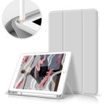 Coque ipad 9�me / 8�me / 7�me g�n�ration 10. 2 , avec porte - crayon, couverture tpu souple et fonction ...