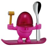 Coquetier mc egg avec cuillre rose - wmf