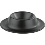 Coquetiers mlamine 8, 5cm set de 4 pices noir mat