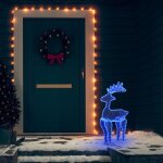 Décoration de noël de renne avec maille 306 led 60x24x89 cm Décoration de noël de renne avec maille 306 led 60x24x89 cm