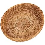 Corbeille de fruits rond en rotin tiss� panier � pain en osier naturel d�coration panier panier panier ...