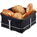 Corbeille  pain brunch carre noire - gefu
