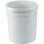 Han - corbeille � papier grip 18190 - 11 18 l (� x h) 312 mm x 345 mm polypropyl�ne gris clair 1 pc(s) ...
