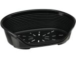 Corbeille plastique siesta deluxe taille 6 noir