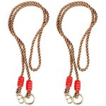 Corde de balan�oire en nylon r�glable, corde de mousqueton de balan�oire en corde d'arbre pour enfants ...