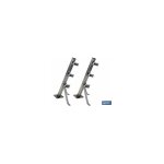 Cofan - corde  linge murale fixe 2 pices inox 304 3 poulies 36, 5 x 9, 5 cm