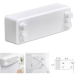 T - corde à linge rétractable pour intérieur et extérieur, 2 fils à linge de 13. 8feet en acier inoxydable, ... T - corde à linge rétractable pour intérieur et extérieur, 2 fils à linge de 13. 8feet en acier inoxydable, ...