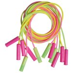 Corde sauter l240cm fluo assortiment faverge faecor